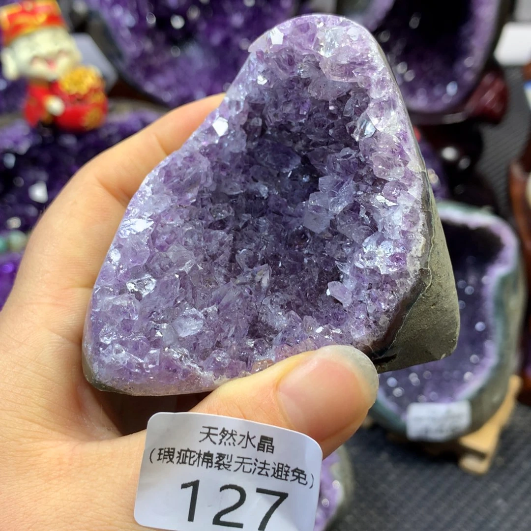 摆件月未镶嵌水晶