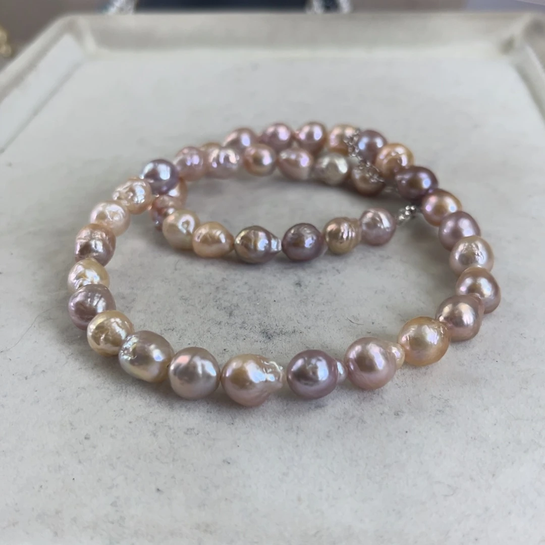 淡水珍珠未镶嵌项链【纯恬】