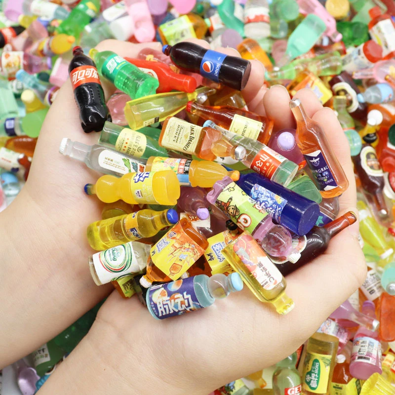 微缩食玩超市小盲袋网红迷你食物零食小酒瓶子饮料玩具物品小礼物