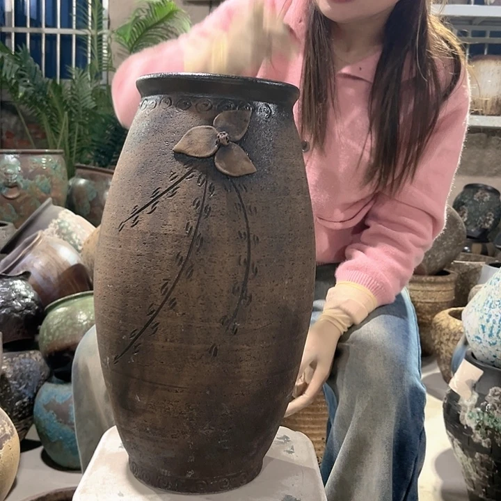 正品口18高47花盆无孔