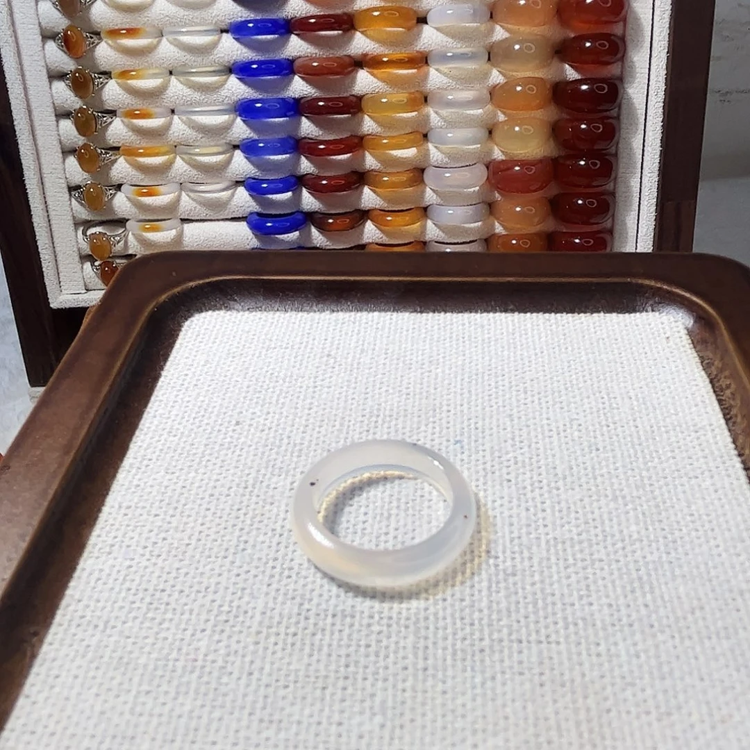 玛瑙/玉髓未镶嵌戒指201港13