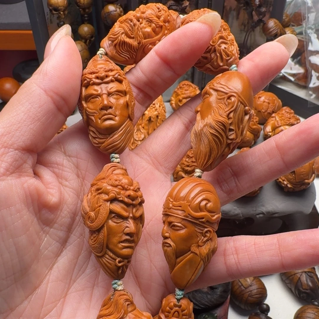 手串/手链橄榄核天***情蜀国七雄