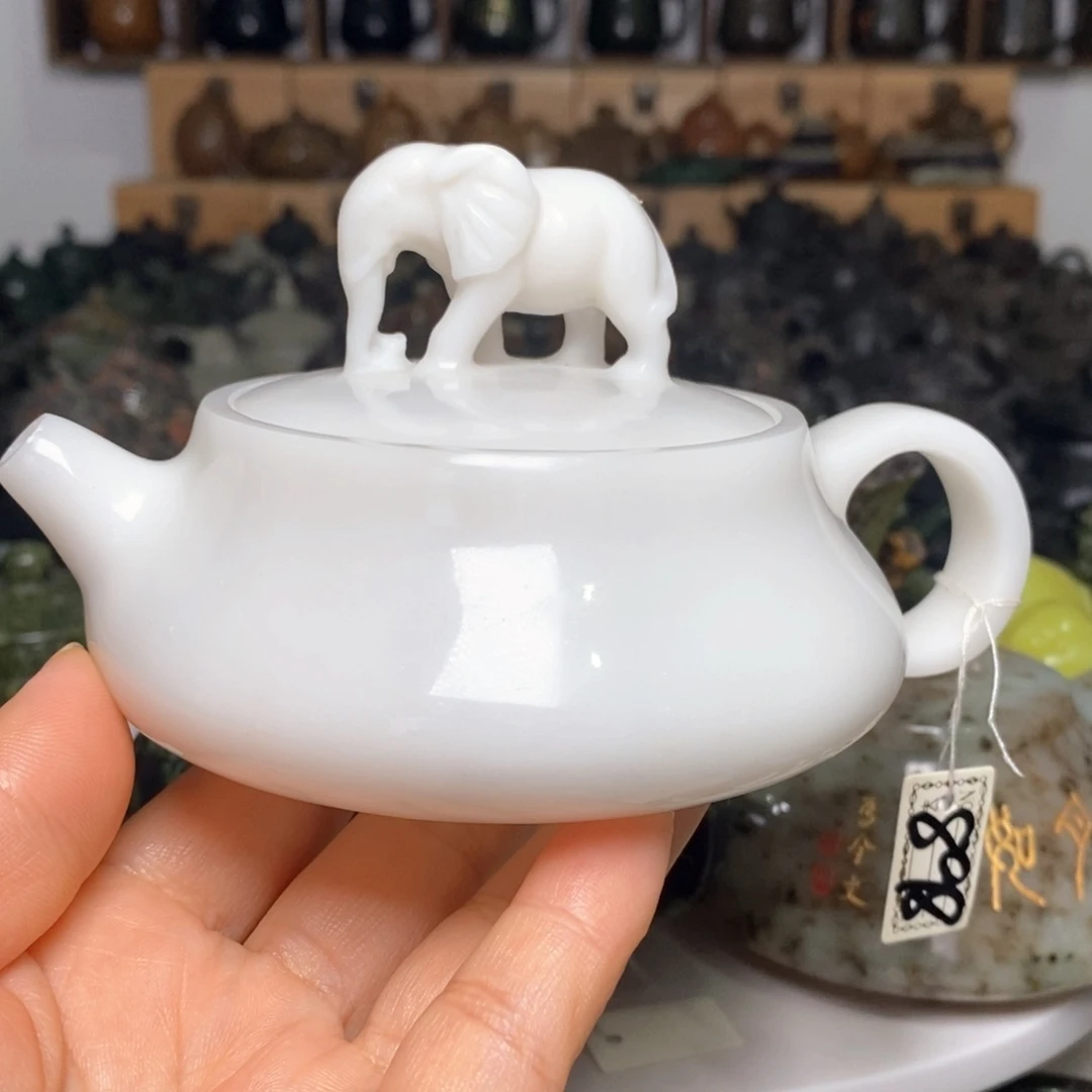 川白料福利款吉象如意壶180cc