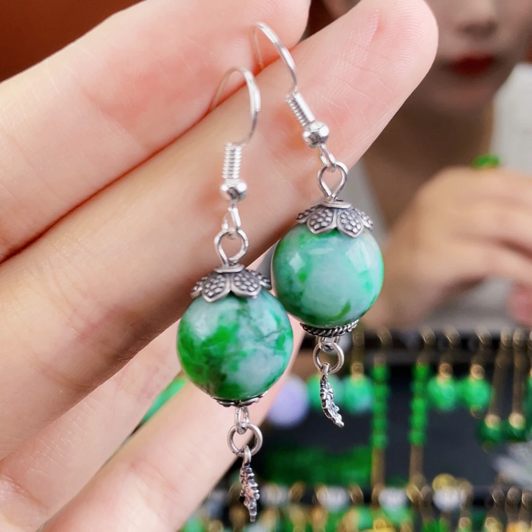 未镶嵌翡翠耳饰饰品