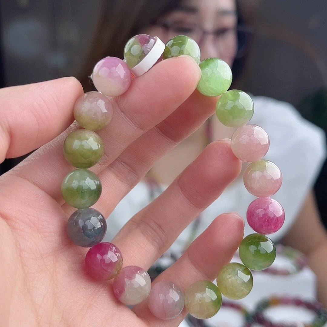 蒹***葭碧玺 11mm碧玺未镶嵌