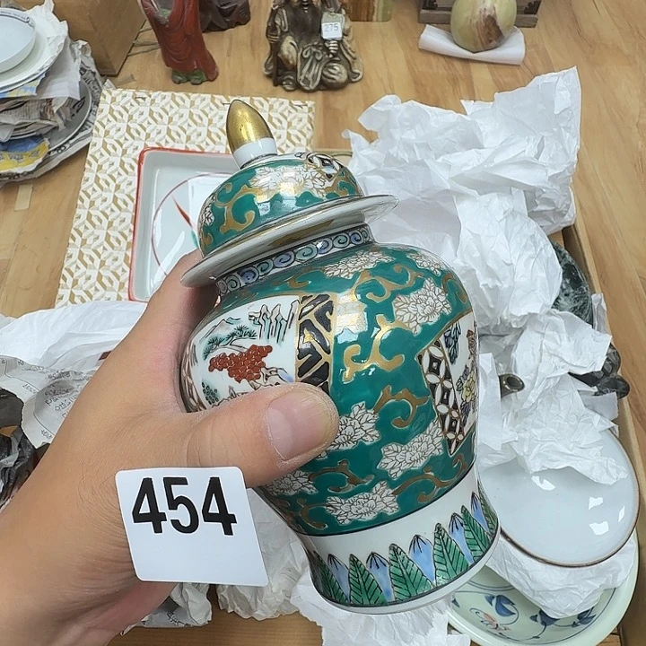 瓷片工艺品摆件瓷器摆件正能量