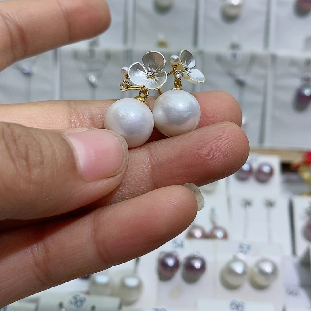 吊坠(赠链)银S925镶嵌淡水珍珠