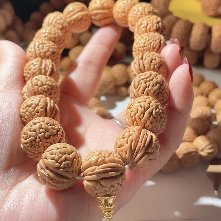 吊坠桃核桃核手串绣球32