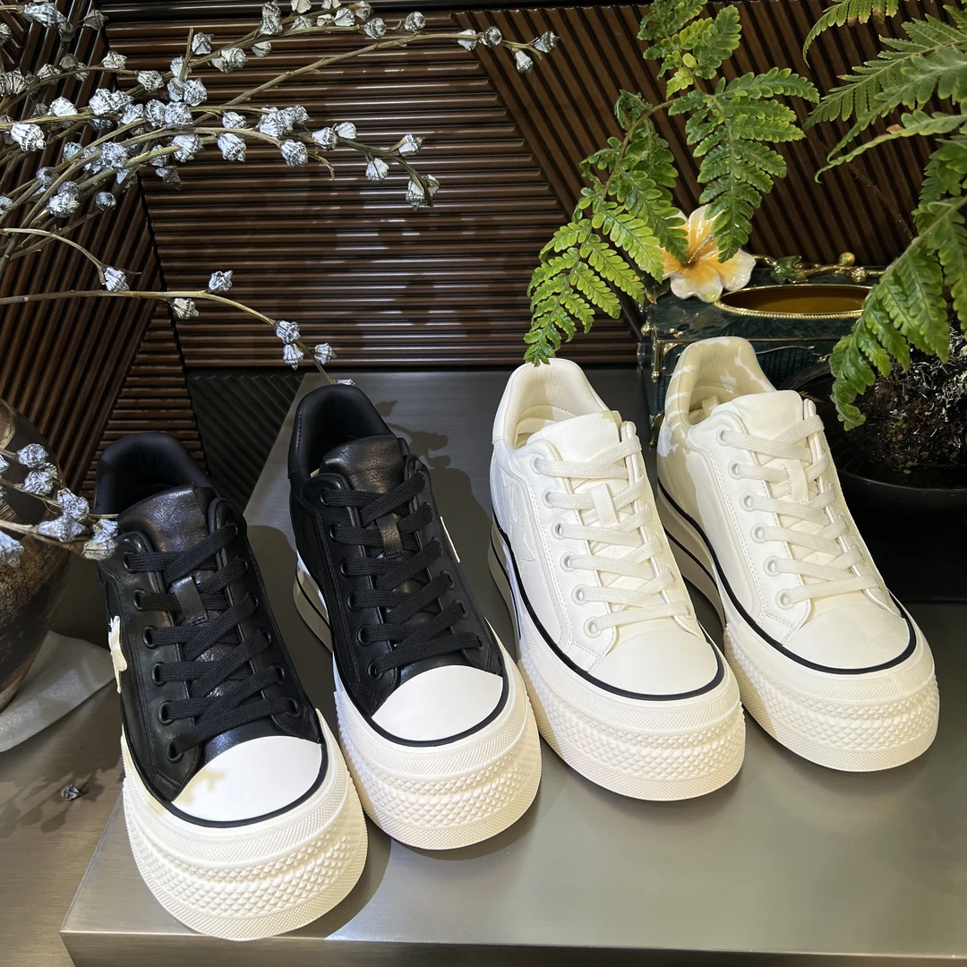 新款内增高胎牛皮休闲鞋S29A032835