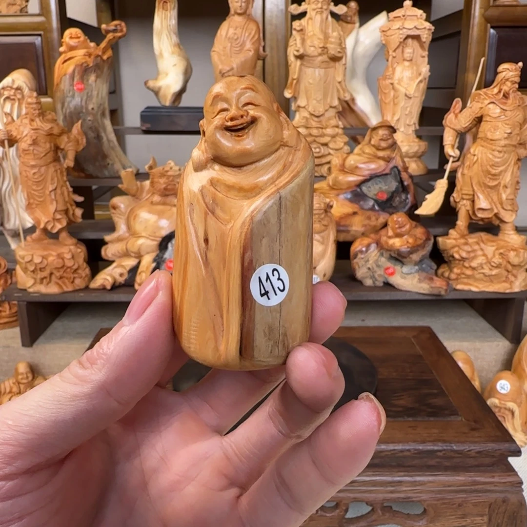 崖柏小木匠艺雕一物一拍
