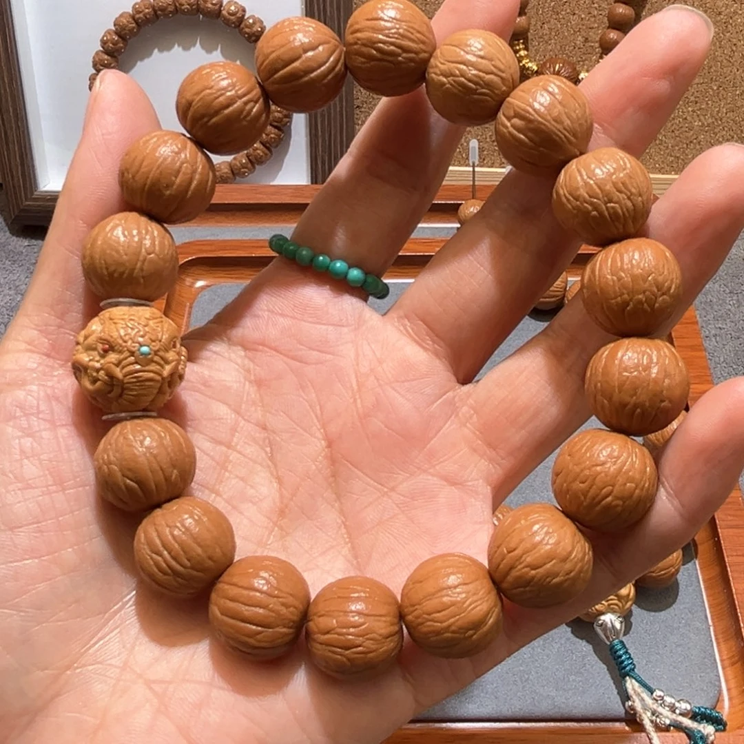 手串猴头核桃聚宝盆精品手串