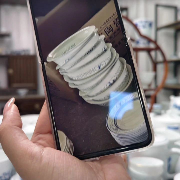 瓷四时吉祥9寸汤煲一个景德镇