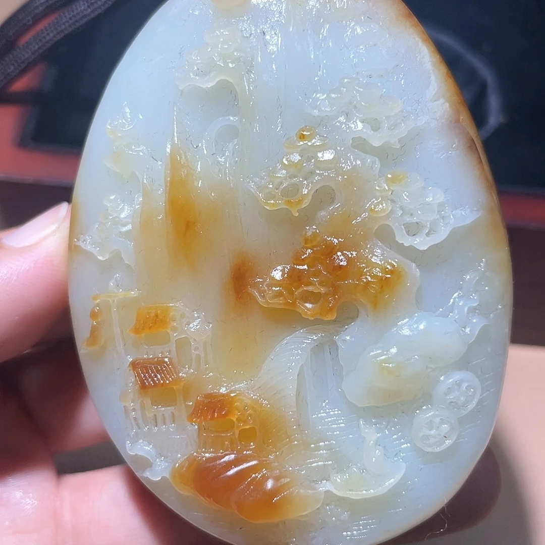 和田玉颈饰未镶嵌A7