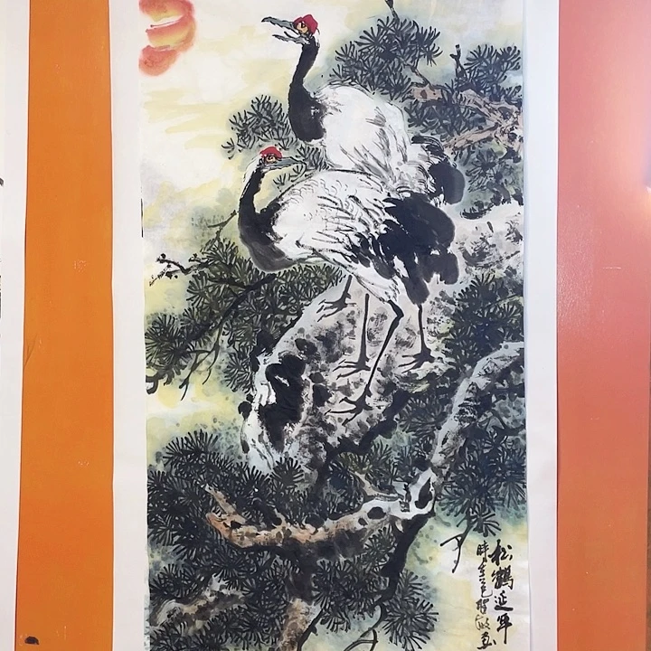 国画张圣敏先生纯手绘作品