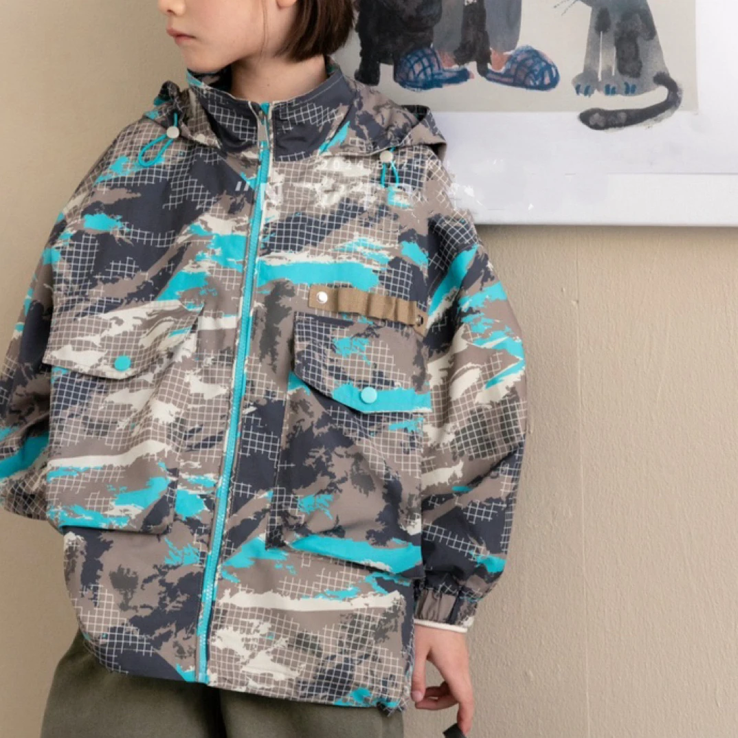 11561高端潮流时尚百搭休闲童装时尚长袖外套D2-1-2