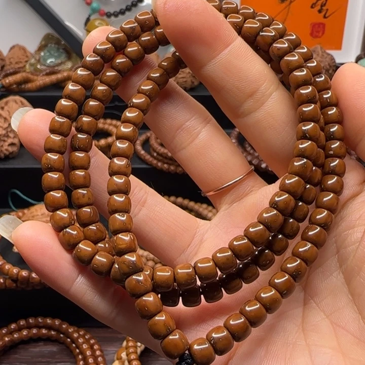 紫金鼠吊坠6*5纯肉老型微瑕福利款