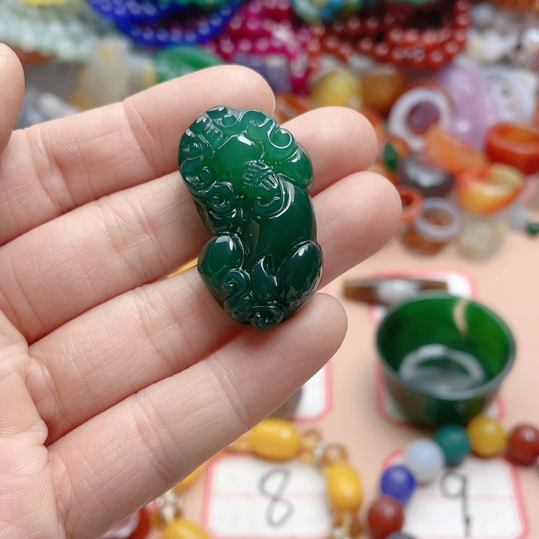 玛瑙/玉髓颈饰合金快****r