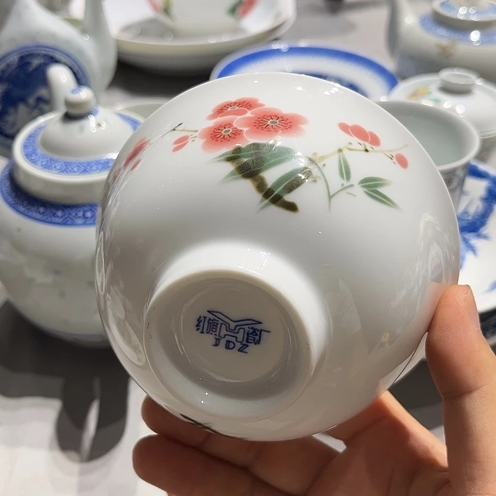 景德镇陶瓷饭碗5寸