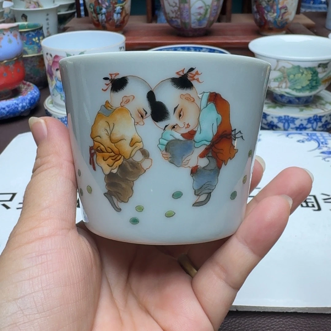 景德镇手工手绘展示