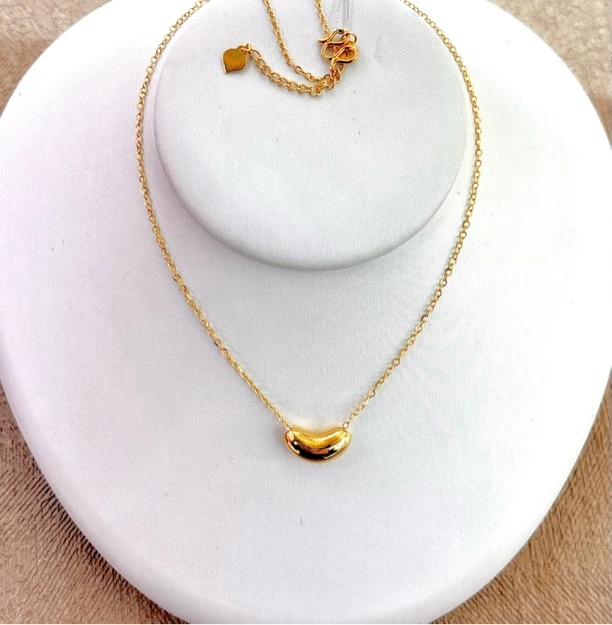 1A足金5G相思豆套链4.03g