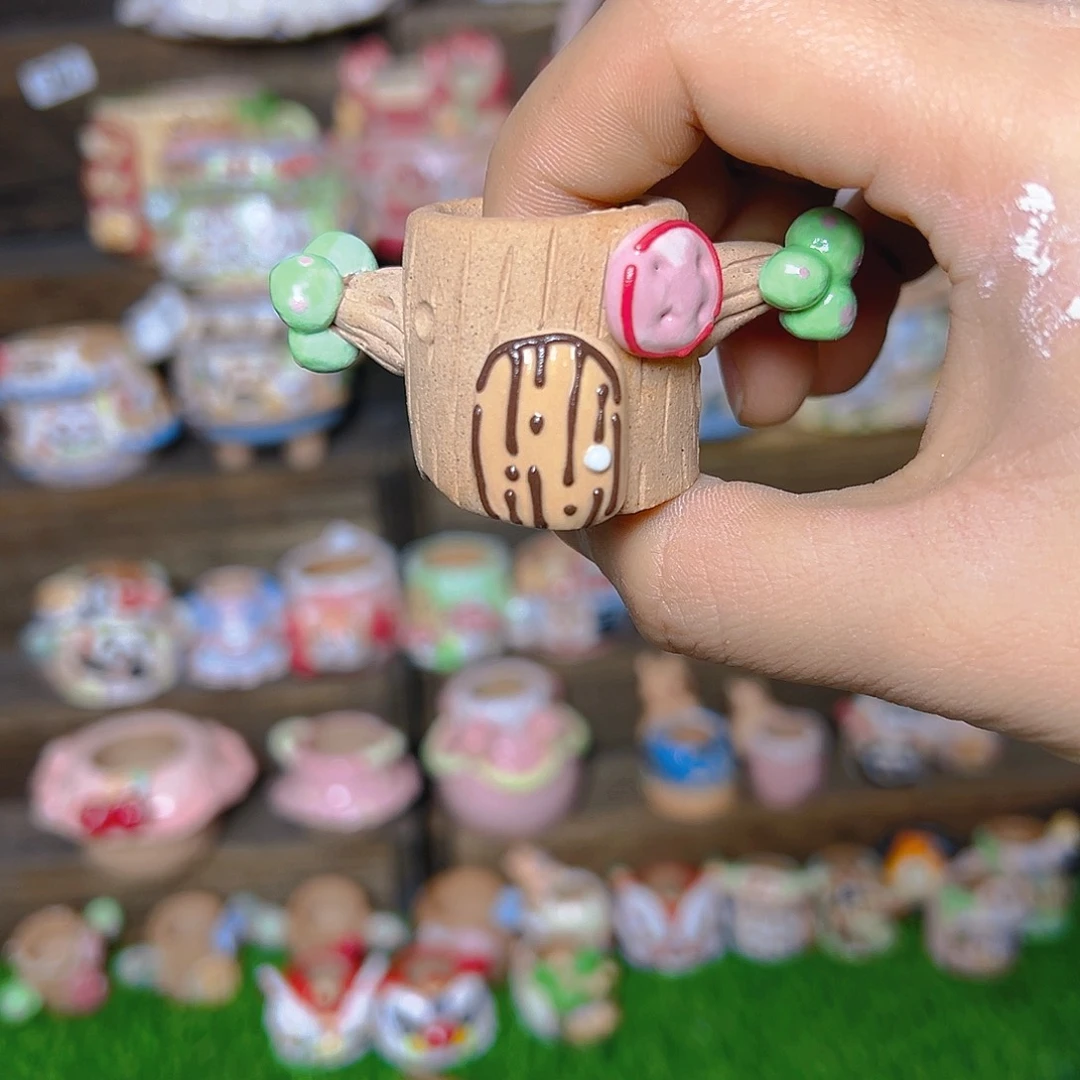 红陶鸡*哇老梧家多肉花盆