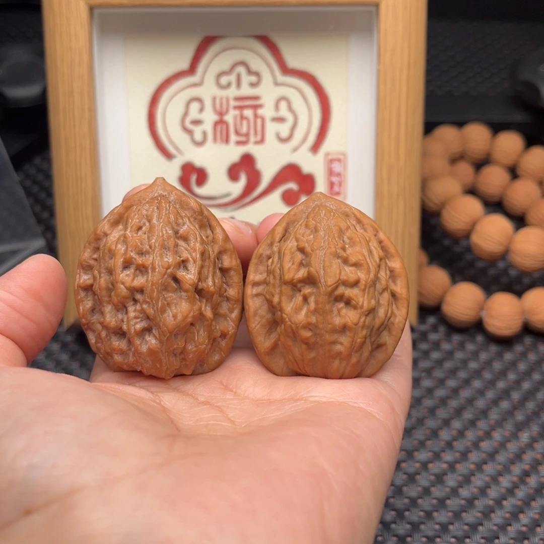 吊坠文玩核桃海**川大红袍