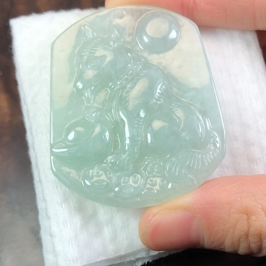 翡翠未镶嵌颈饰缅甸A货，每天下午1点半开播
