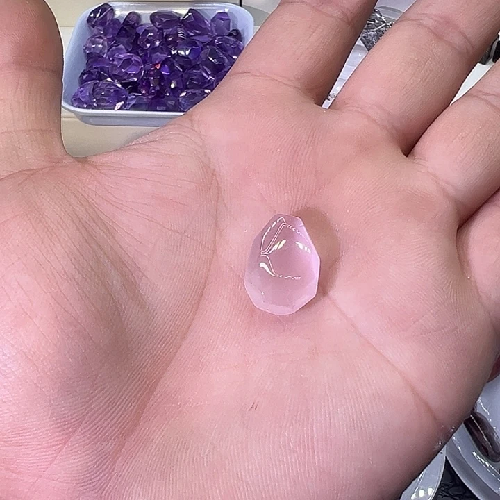 未镶嵌珠宝半成品水晶晞*?8hao