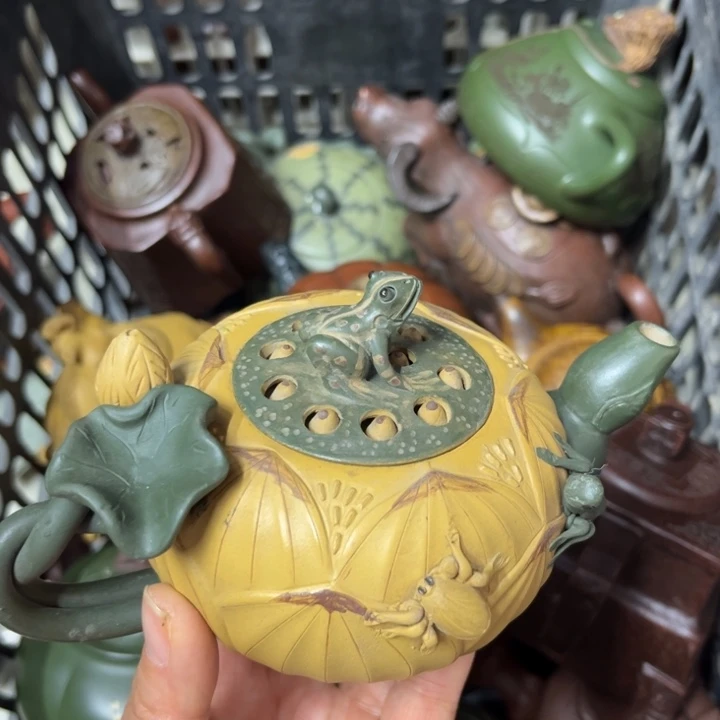 紫砂茶壶紫砂壶泡茶微瑕疵