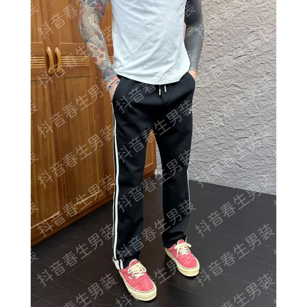 2025秋冬新款时尚休闲百搭宽松直筒修身宽松直筒运动卫裤004