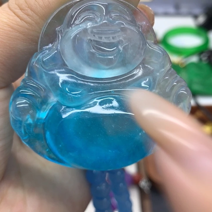 颈饰未镶嵌翡翠吊坠