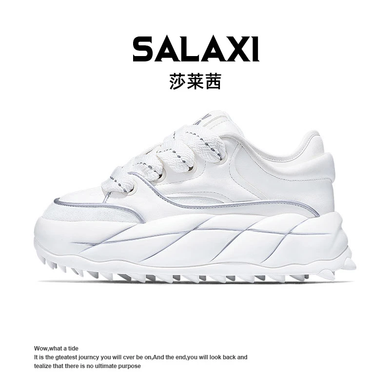 SALAXI/莎莱茜 2025冬季新品原创百搭潮鞋厚底鞋子男女户外运动鞋