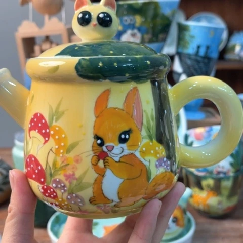炉景德镇釉下手绘陶瓷