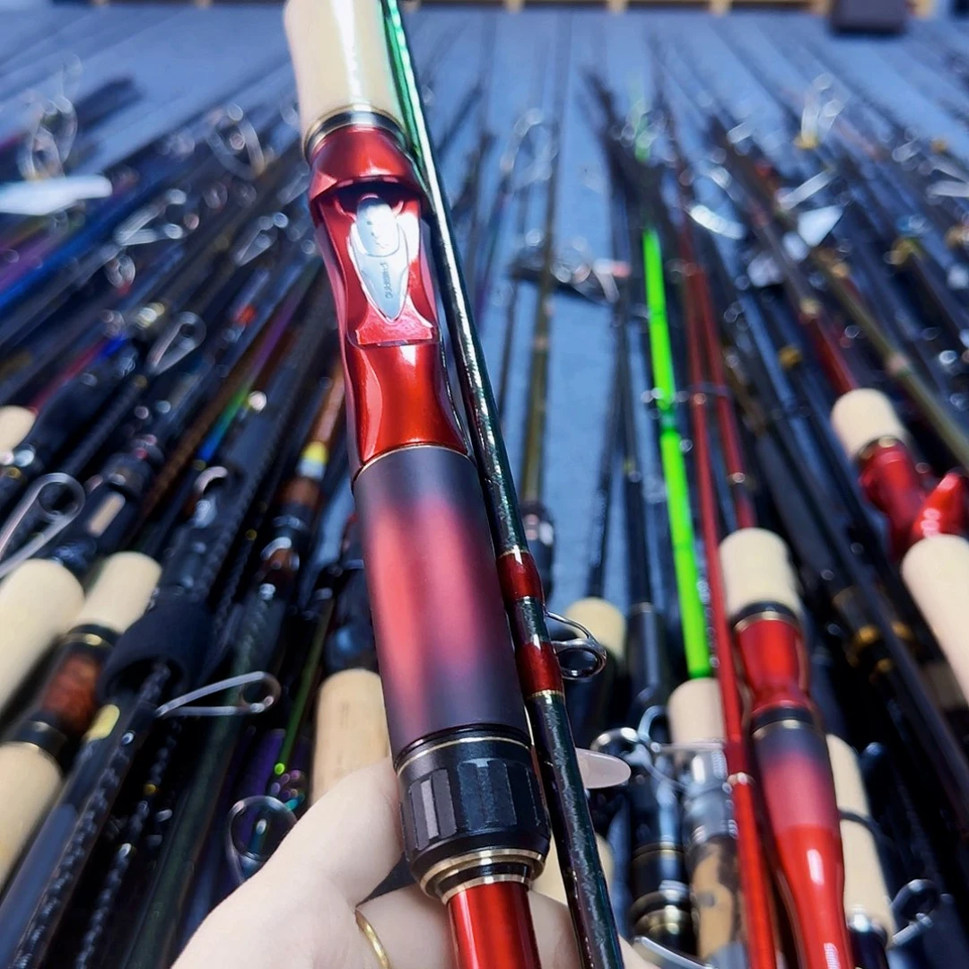 古***来3.8m碳素路亚竿直柄杆链接