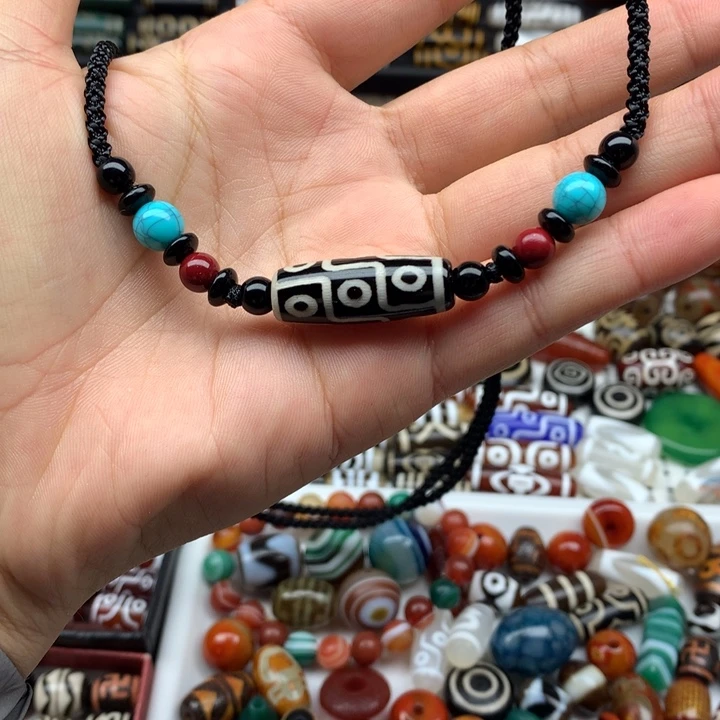 玛瑙/玉髓未镶嵌吊坠(赠链)