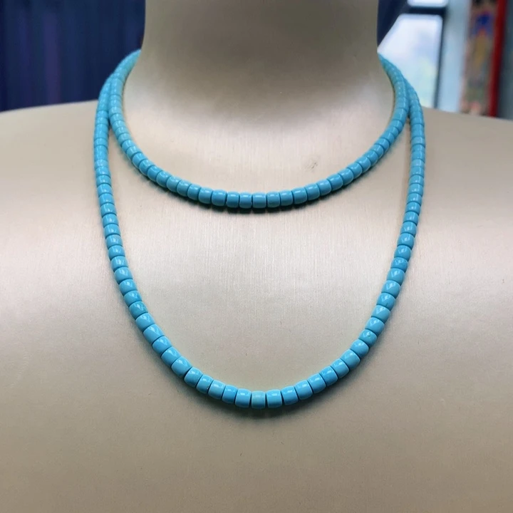 绿松石未镶嵌长链