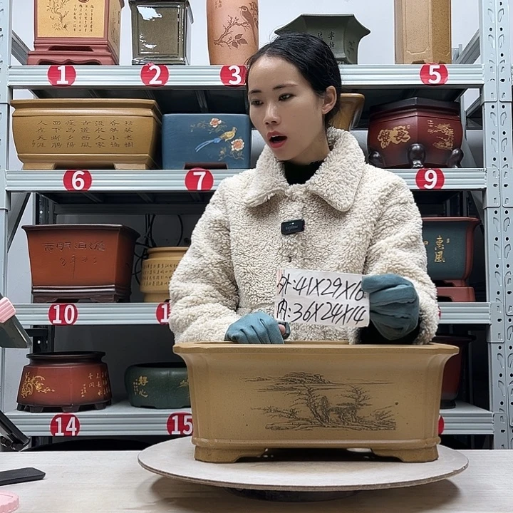 花盆紫砂紫砂花盆