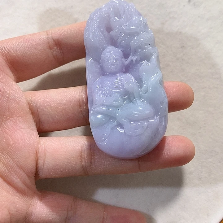 翡翠未镶嵌颈饰翡翠吊坠