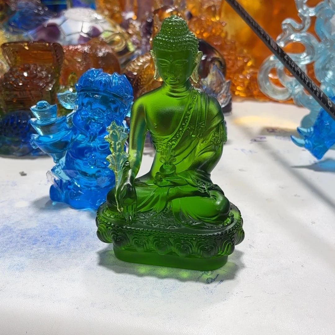 手工艺品琉璃药师