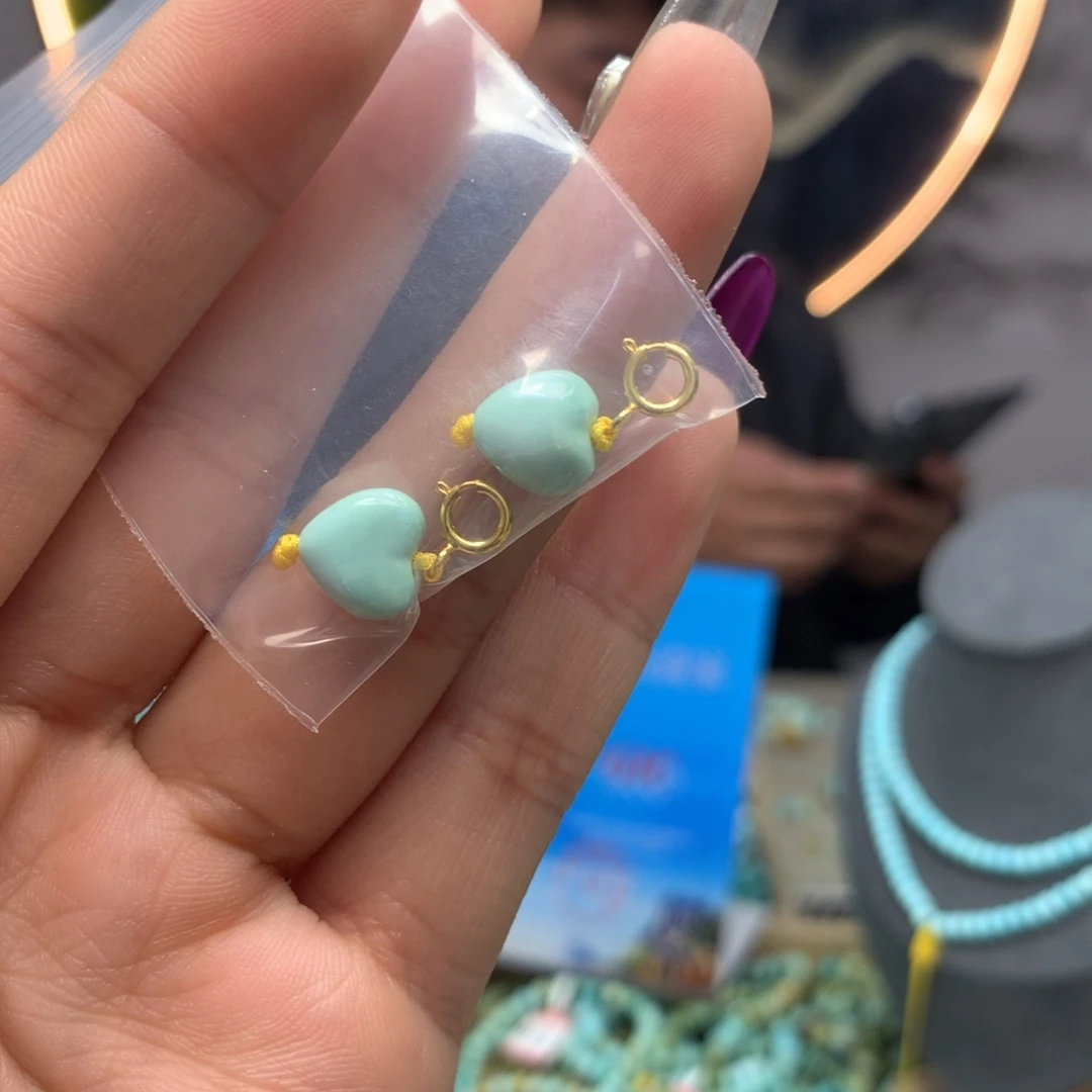 绿松石挂件未镶嵌