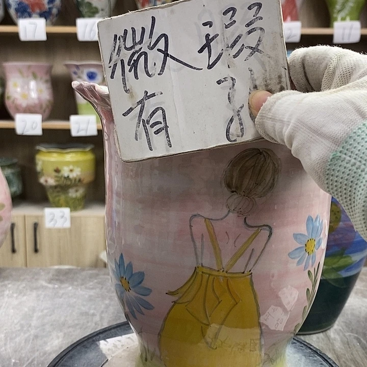罐12xc景德镇陶瓷花盆