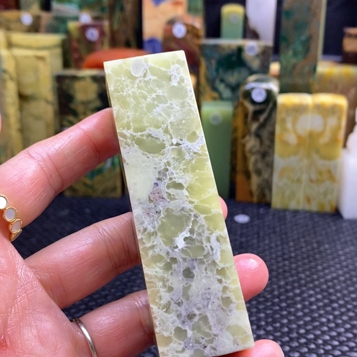 云南石冬**暖青田石印章石