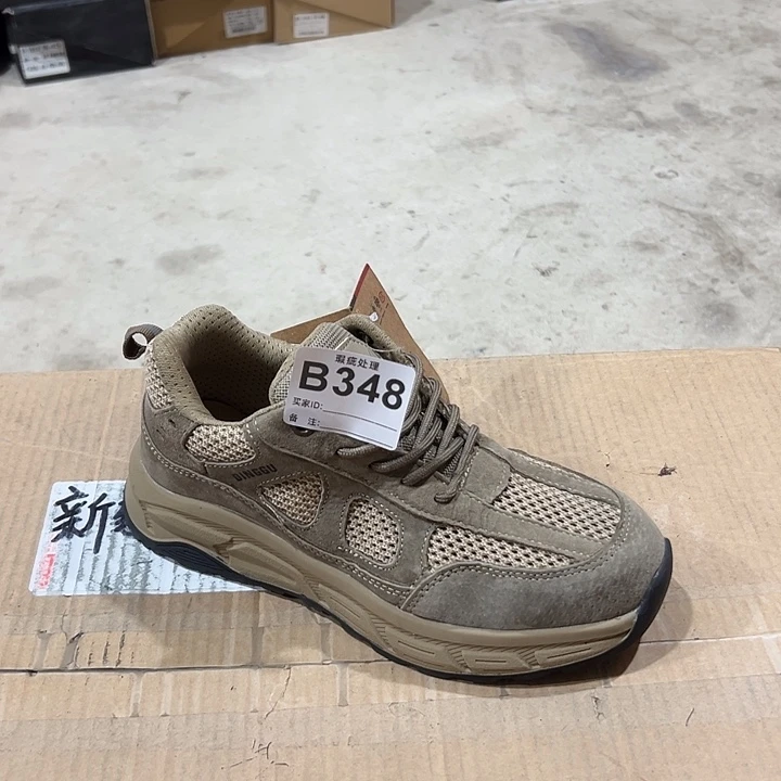 编码348号。42码微瑕防砸防刺劳保鞋