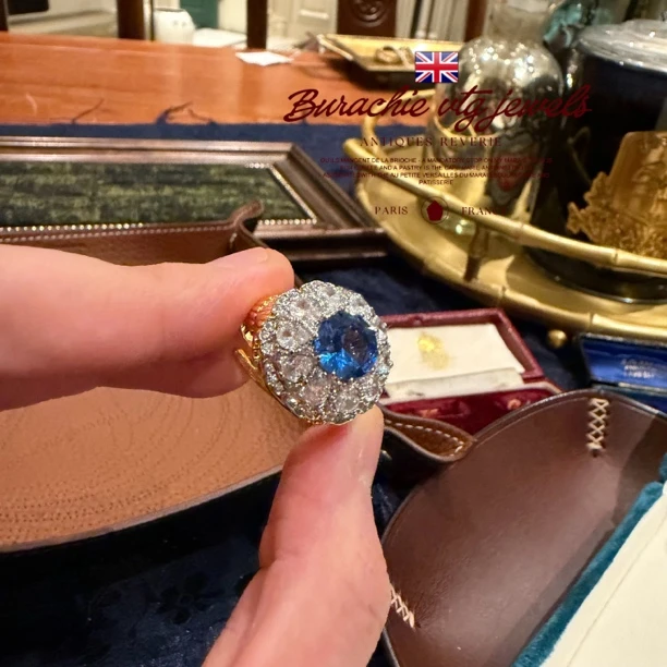 铜合金戒指 【3738】周年珍藏英｜经典原标克拉款CrownFrett