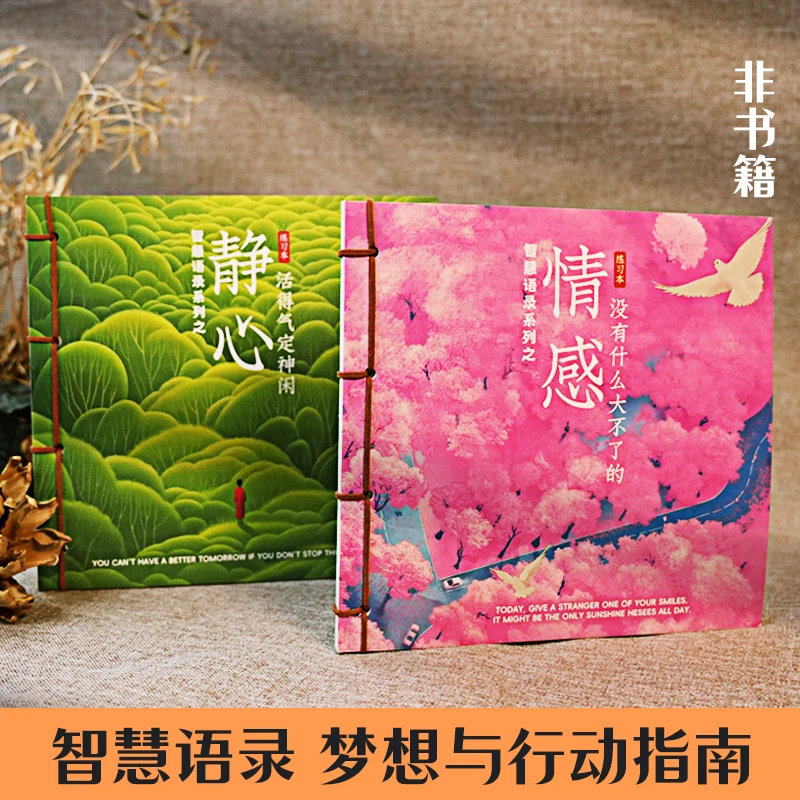 【静心】智慧语录 静心修身养性成人正能量励志手写手抄练字帖