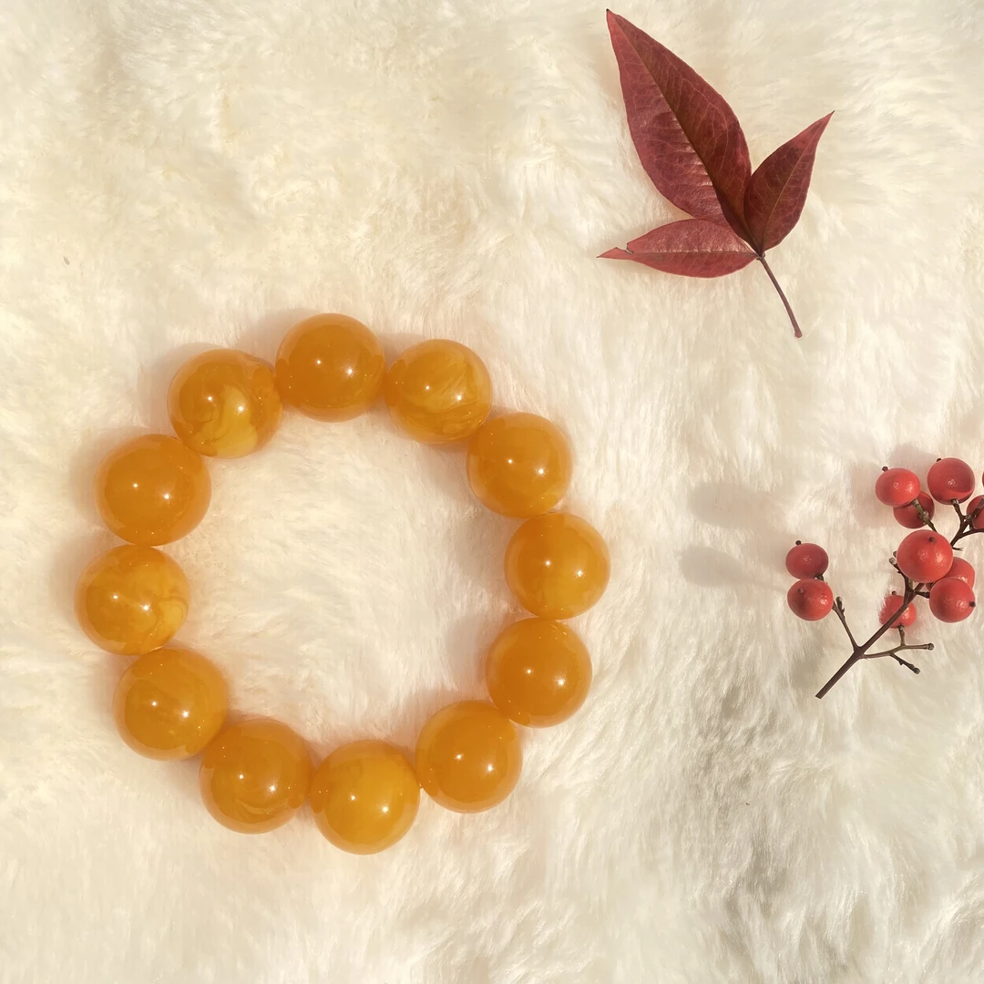 S30202波斯新蜜天然礼品款20mm单圈圆珠手串