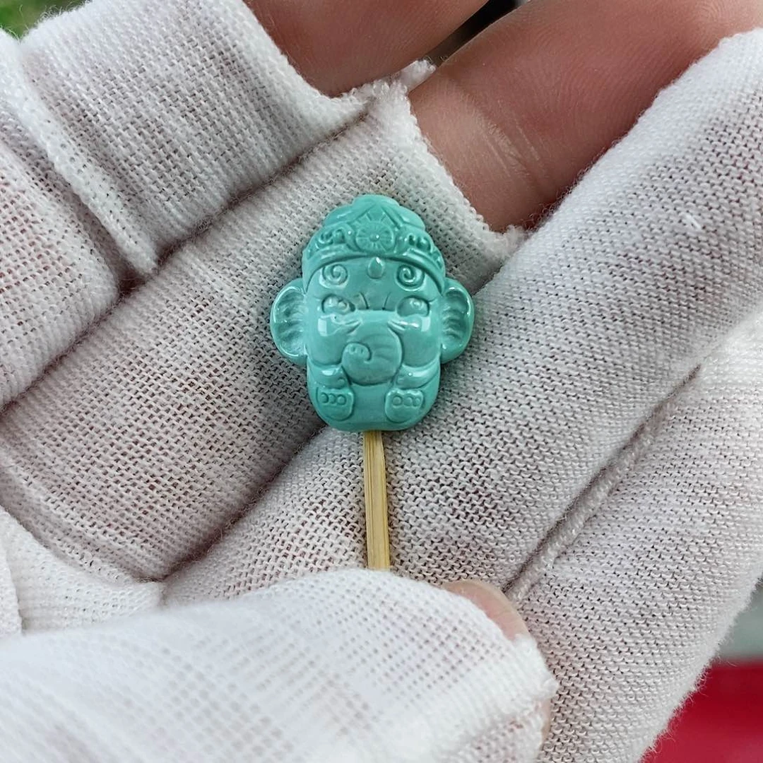 绿松石珠宝奇石未镶嵌