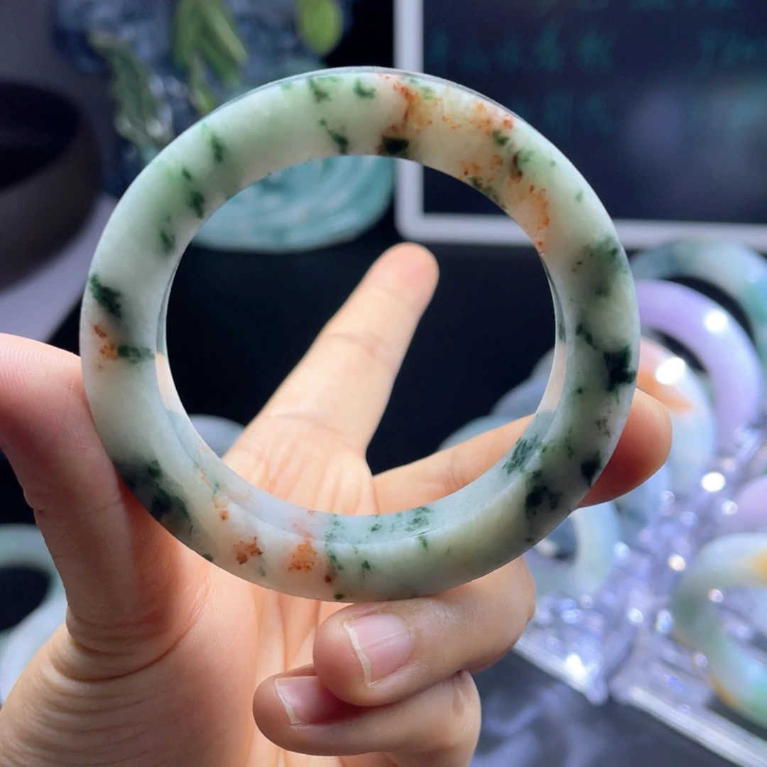 定制翡翠未镶嵌天然翡翠手镯定制