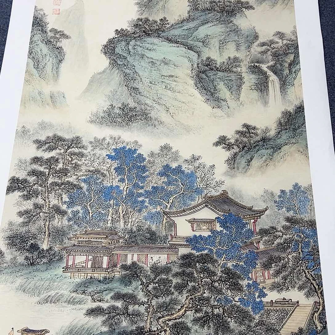 国画事事顺心如意万事如意万事如意