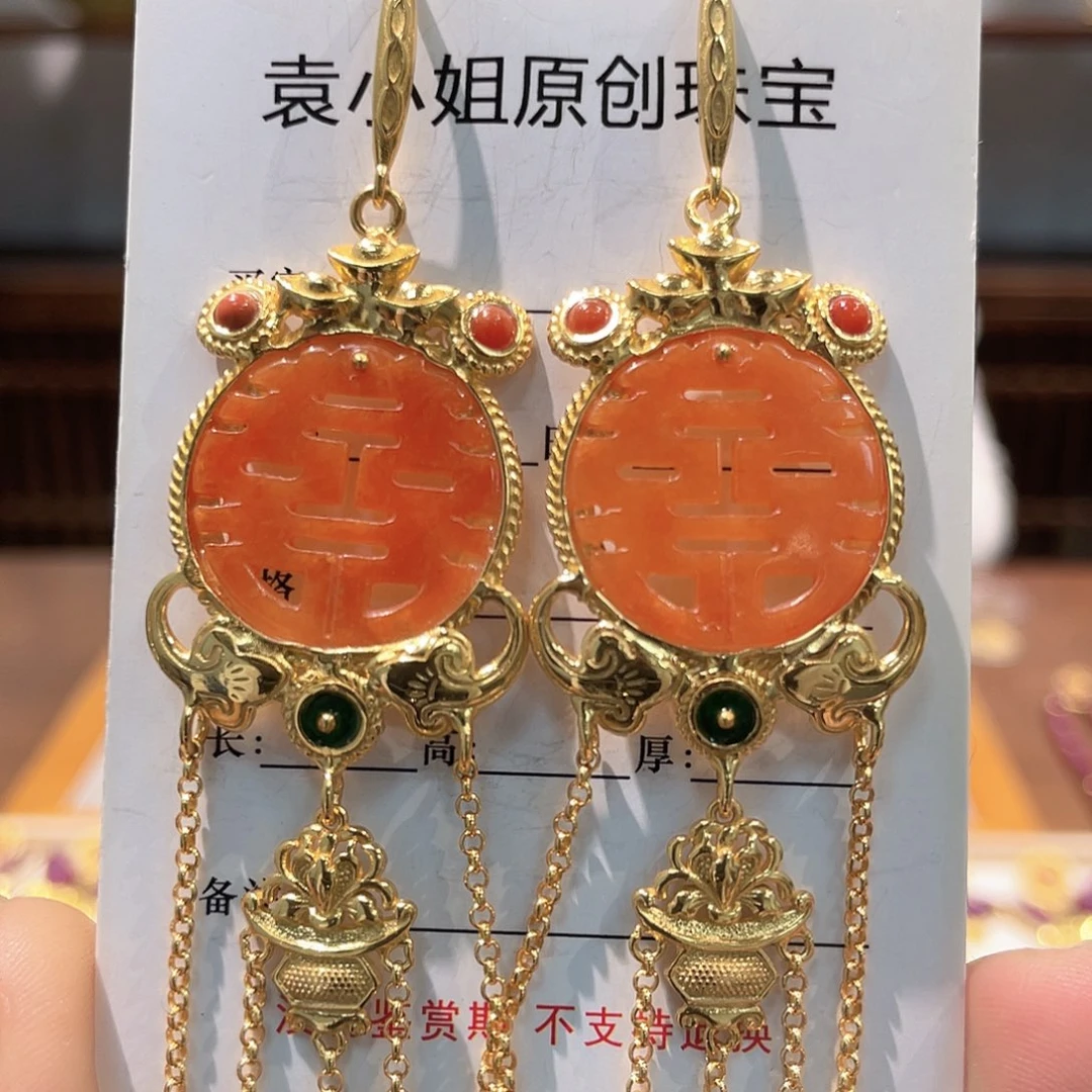 锦纶非金属耳坠子